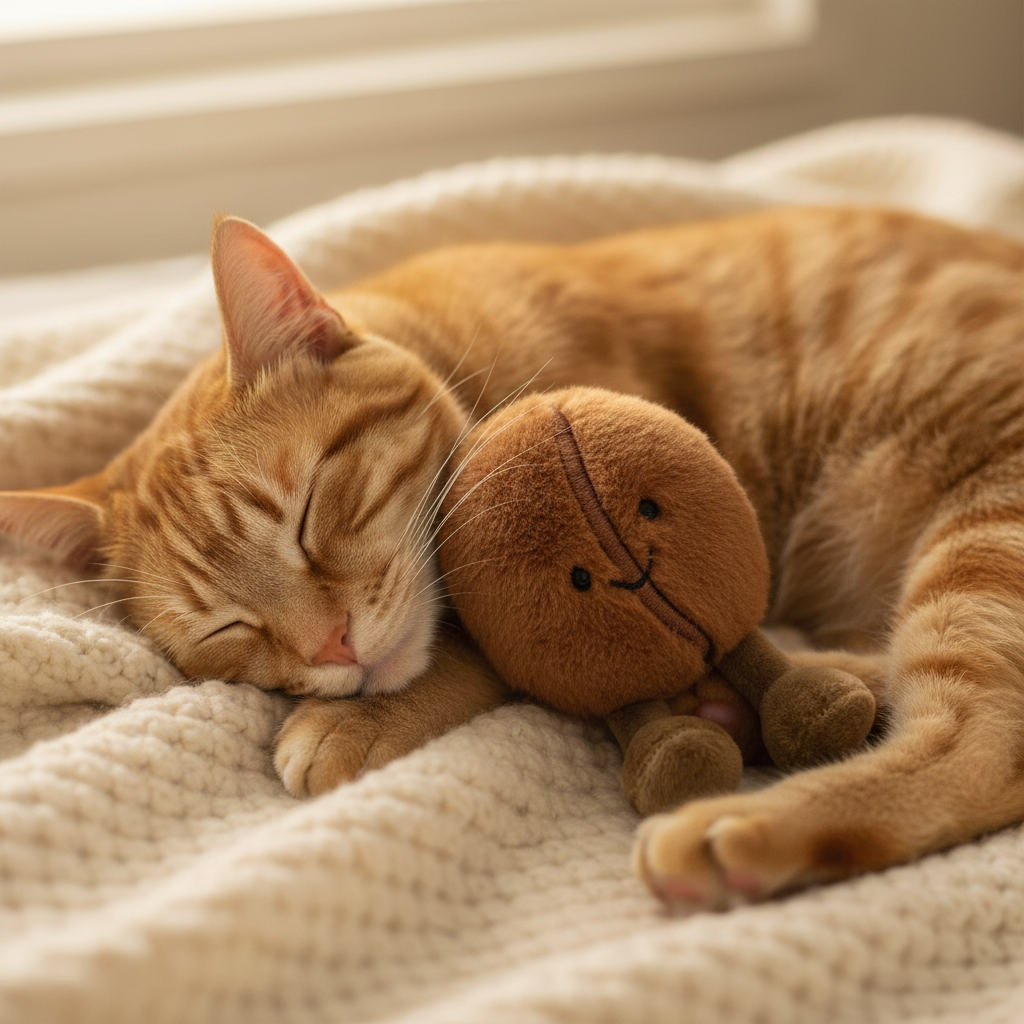 Jellycat Café – Gato durmiendo