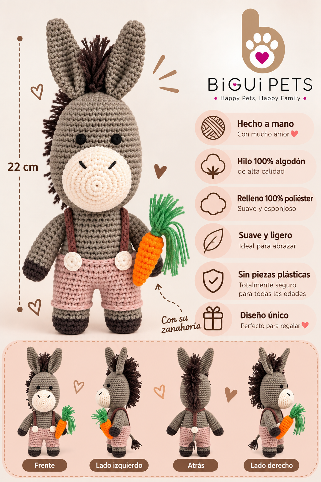 Burrito de Crochet
