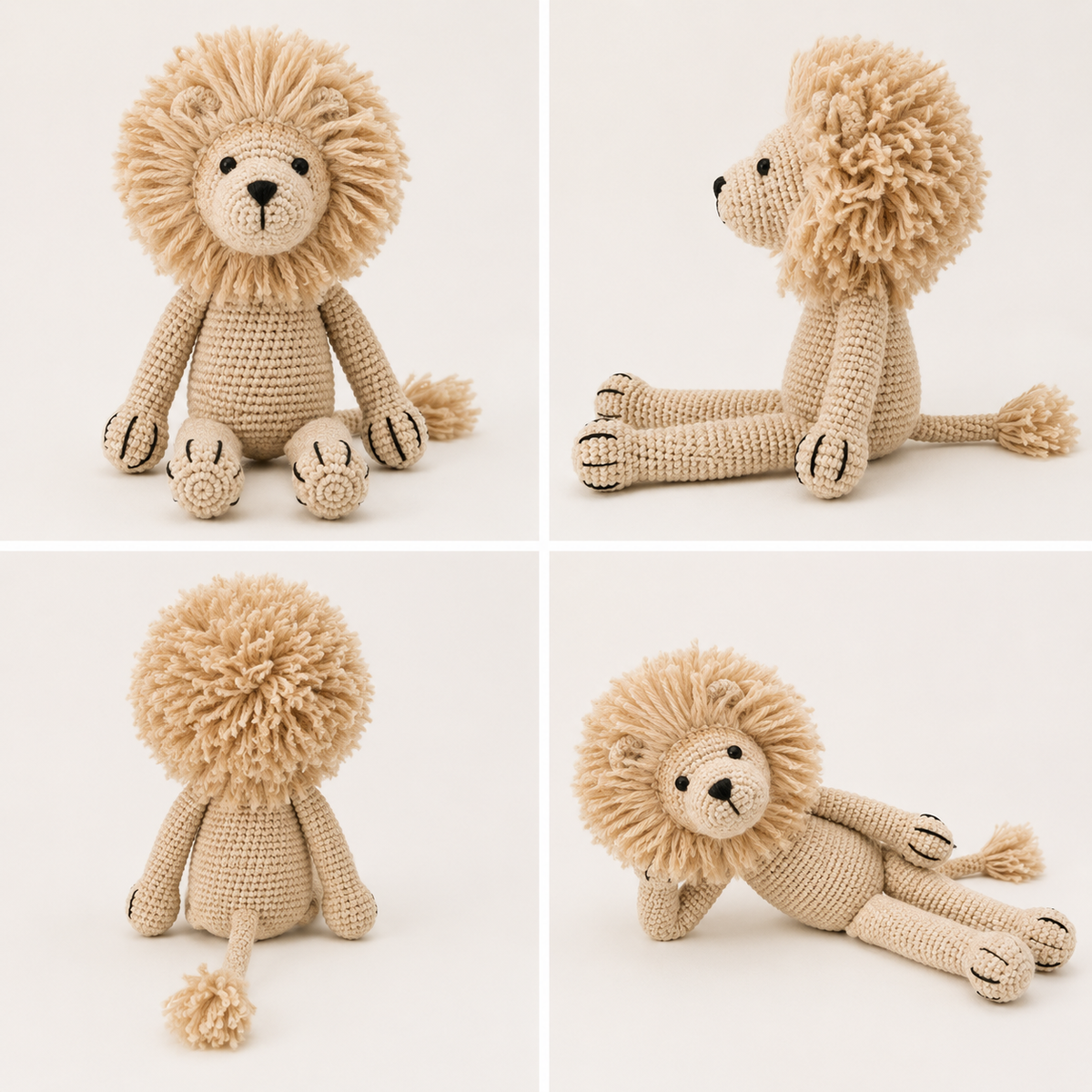 León Crochet Premium – Bigui Pets